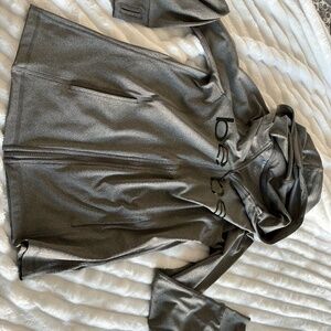 workout jacket with hoodie